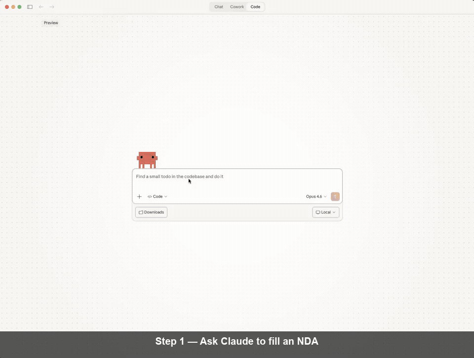 OpenAgreements Mutual NDA fill demo